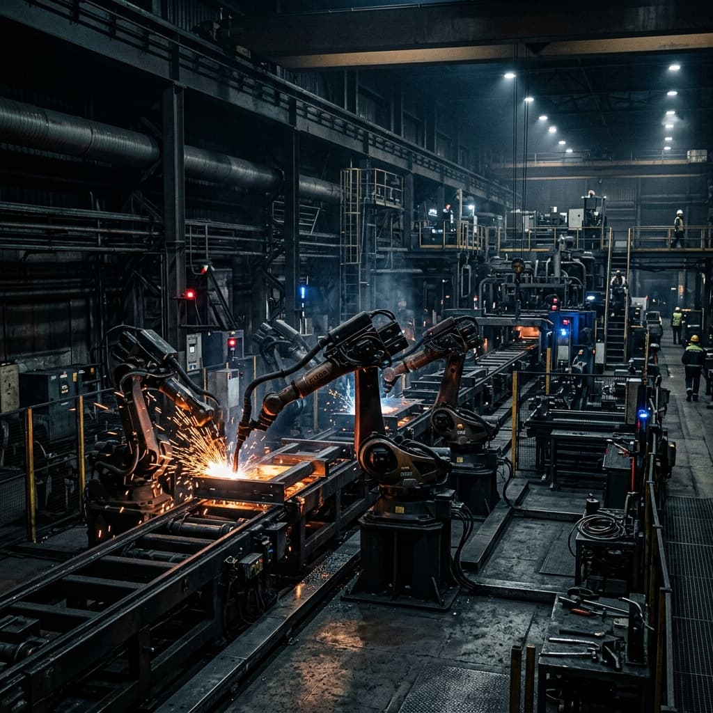 Industrial background