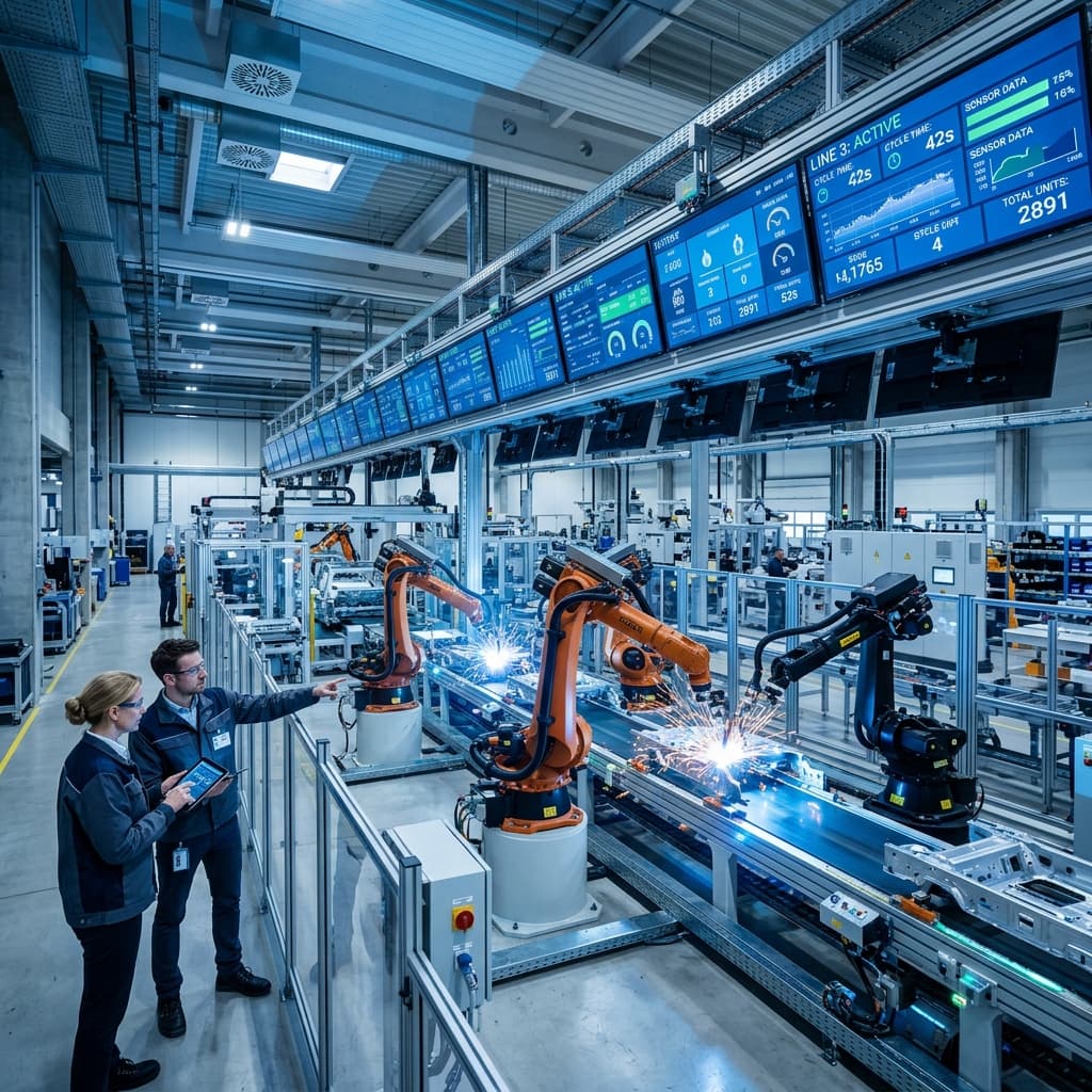Industry 4.0 & Smart Manufacturing